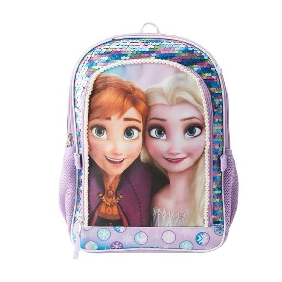 Elsa And Anna Backpack, Lunch Tote , ID Lanyard and Storag… - Picture 7 of 8